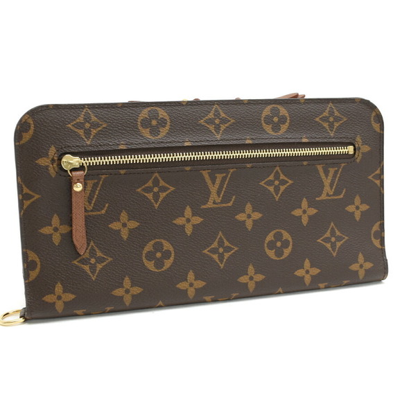 Louis Vuitton Wallet Travel Monogram Organizer Brown Insolite - Picture 1 of 8